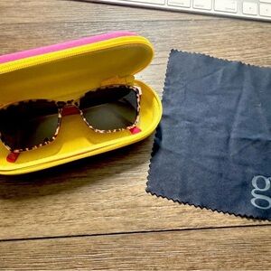 gX by Gwen Stefani Leopard print glasses frame